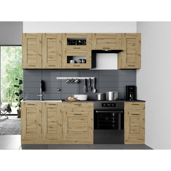 Kuchyně Jorica 240 cm (dub artisan)