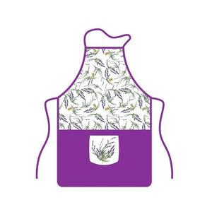 Kuchyňská zástěra s kapsou Banquet Lavender, fialová