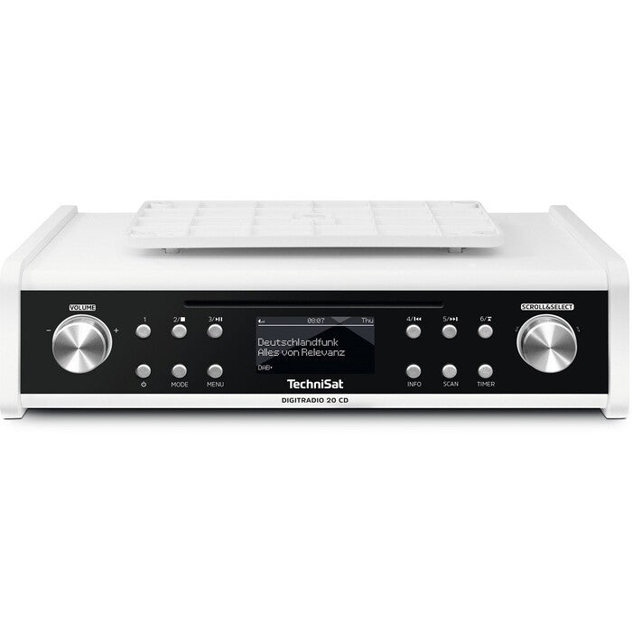 Kuchyňské rádio TechniSat DIGITRADIO 20 CD, bílé