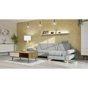 Lampa Piano (šedá, 140 cm)