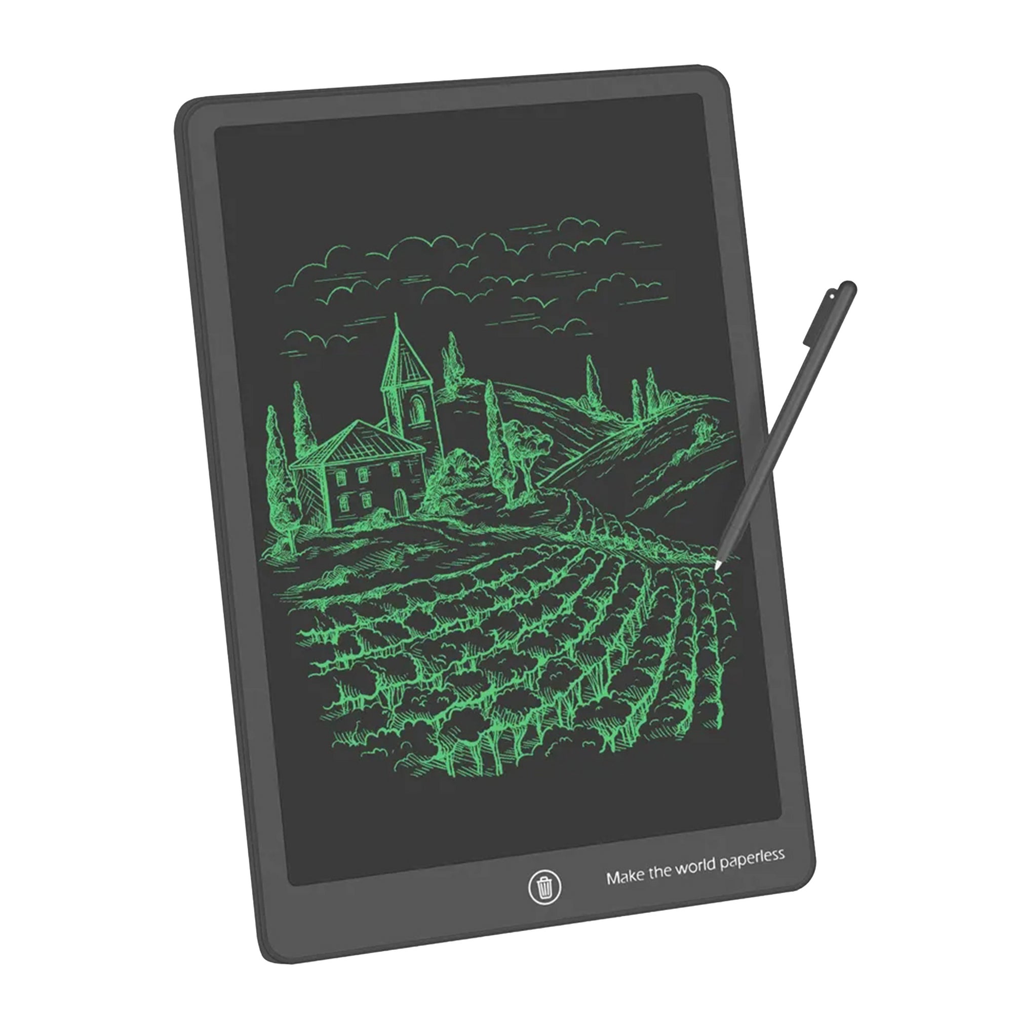LCD grafický tablet WG 15" s perem, na kreslení a psaní, černá