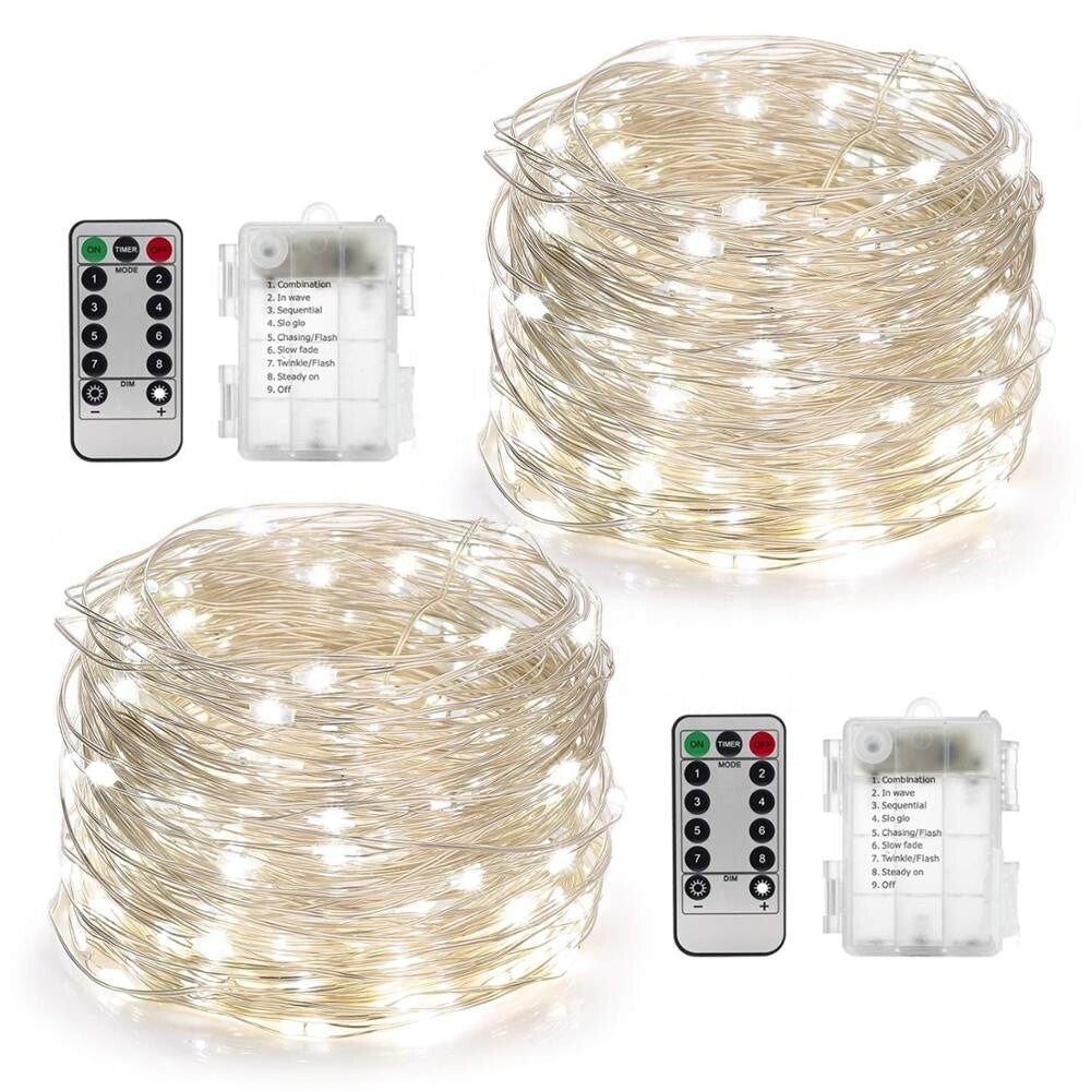 LED micro světelný řetěz X-Site TXD004, studená bílá, 5m