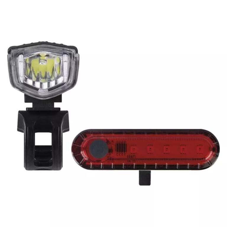 LED přední + zadní svítilna na kolo Emos P3923, nabíjecí OBAL POŠKOZEN