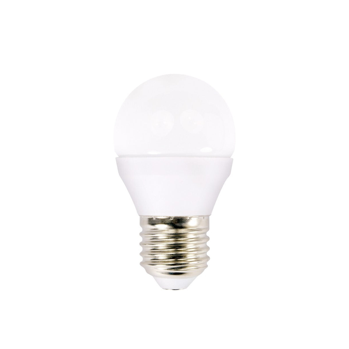 LED žárovka Ecolux WZ4323 , E27, 6W, kulatá, teplá bílá, 3ks