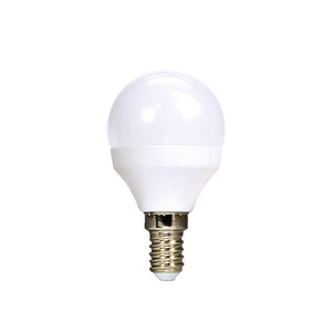 LED žárovka Ecolux WZ4333, E14, 6W, kulatá, teplá bílá, 3ks
