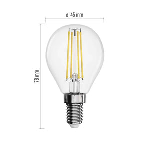 LED žárovka Emos Mini ZF1241, E14, 6W, neutrální bílá