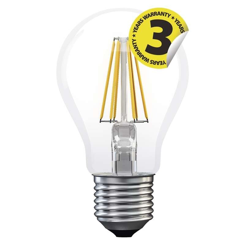 LED žárovka Emos Z74261, E27, 6W, retro, neutrální bílá