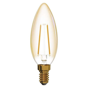 LED žárovka Emos Z74300, E14, svíčka, 2W, teplá bílá+
