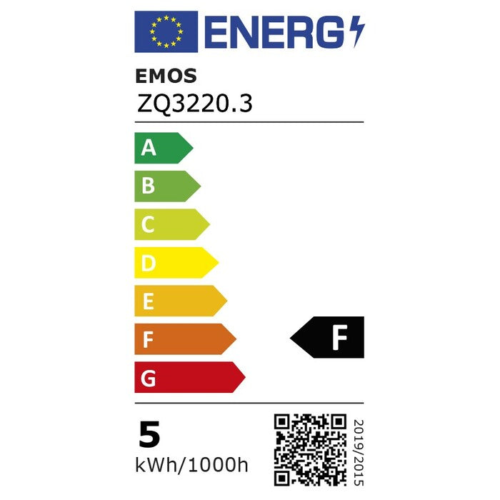 LED žárovka Emos ZQ32203, E14, 6W, svíčka, teplá bílá, 3ks