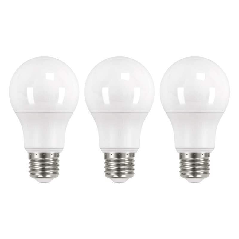 LED žárovka Emos ZQ51403, E27, 9W, teplá bílá, 3 ks