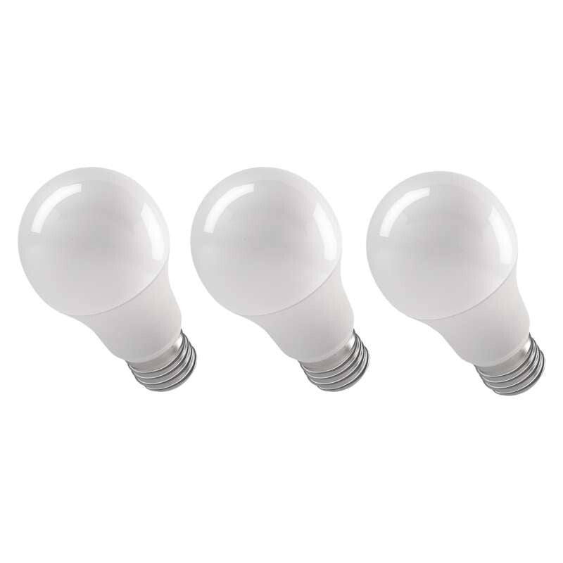 LED žárovka Emos ZQ51503, E27, 10,5W, teplá bílá, 3ks