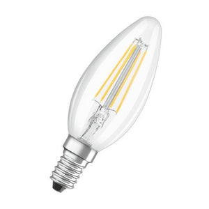 LED žárovka Osram STAR, E14, 4W, svíčka, teplá bílá