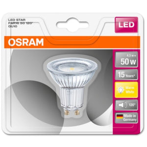 LED žárovka Osram STAR, GU10, 4,3W, neutrální bílá