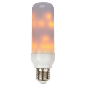 LED žárovka Rabalux 1442, 3W, E27, efekt plamene
