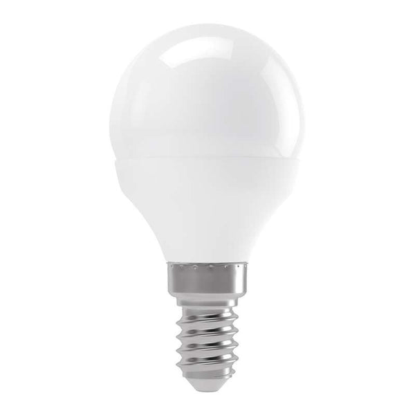 Levně LED žárovka Emos ZQ1211, E14, 4W, mini, čirá, neutrální bílá