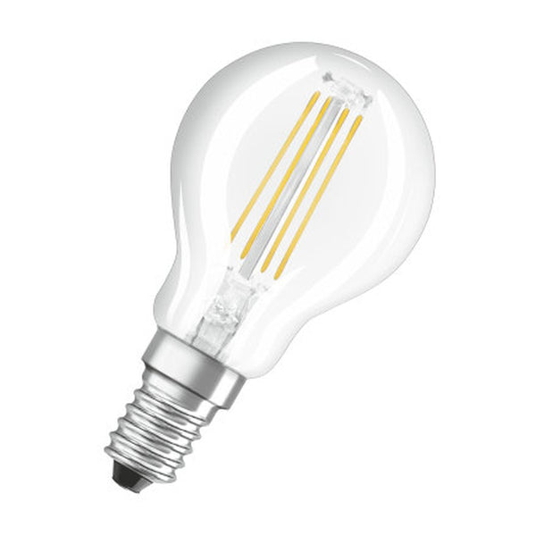 Levně LED žárovka OSRAM BASE, E14, 4W, retro,čirá, neutrální bílá