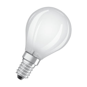 LED žárovka Osram STAR, E14, 4W, kulatá, retro, neutrální bílá