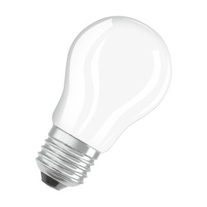 LED žárovka Osram STAR, E27, 4W, kulatá, čirá, teplá bílá
