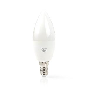 SMART LED žárovka Nedis WIFILW13WTE14, E14, teplá/studená bílá