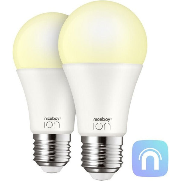 Levně SMART žárovka Niceboy ION Ambient, E27, stmívatelná, 2ks