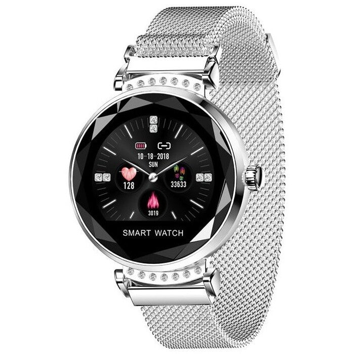 Chytré hodinky Smartomat Sparkband, stříbrná POUŽITÉ, NEOPOTŘEBEN