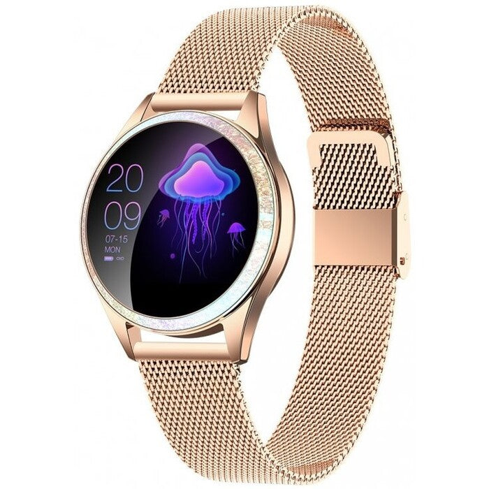Dámské chytré hodinky Armodd Candywatch Crystal, zlatá POUŽITÉ, N