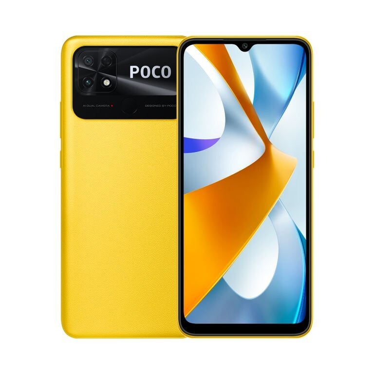 Mobilní telefon Poco C40 3GB/32GB, žlutý