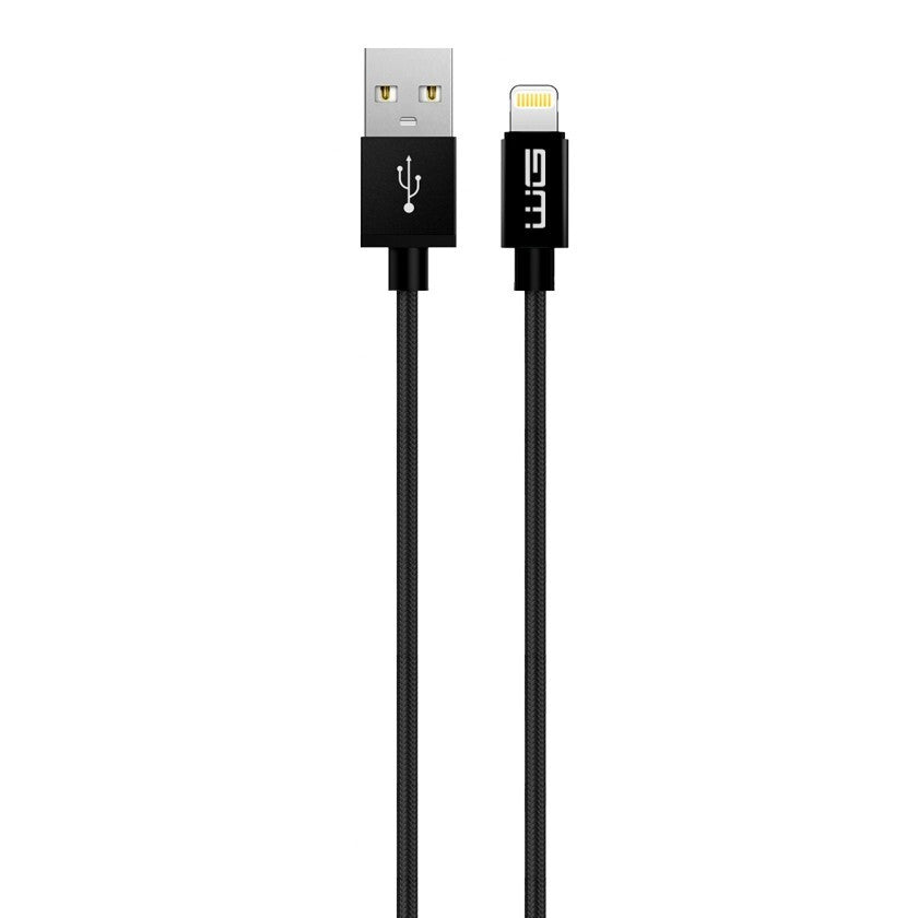 Kabel WG USB na Lightning MFI, 20cm, černá