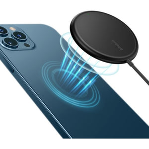 Magnetická nabíječka pro iPhone 12 series, SM Baseus, 15W, černá