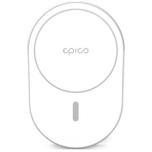 Magnetický držák do auta Epico Elipse iPhone 12 series, stříbrná