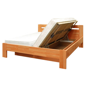Masivní postel Maribo 2, 160x200, vč. roštu, bez matrace, třešeň