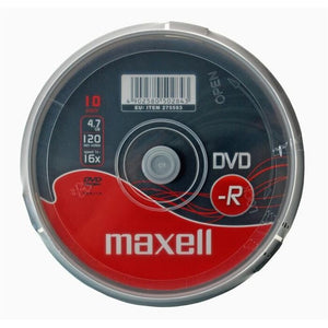 MAXELL DVD-R 4,7GB 16X 10 KS