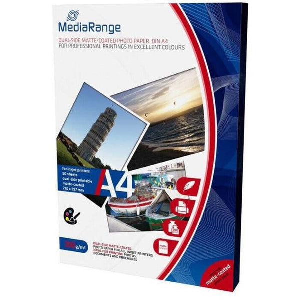 MEDIARANGE A4 50 listů 200g oboustranně matný inkoust