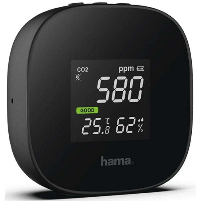 Měřič kvality vzduchu Hama Safe, CO2, teplota, vlhkost ROZBALENO