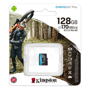 Micro SDXC karta Kingston Canvas Go! 128GB (SDCG3/128GBSP)