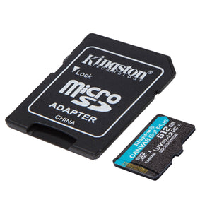 Micro SDXC karta Kingston Canvas Go! Plus 256GB (SDCG3/256GBSP)