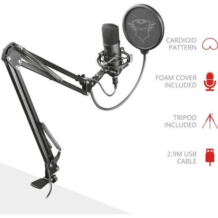 Mikrofon Trust GXT 252+ Emita Plus (22400)