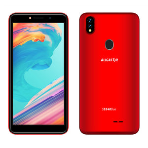 Mobilní telefon Aligator S5540 2GB/32GB, červená