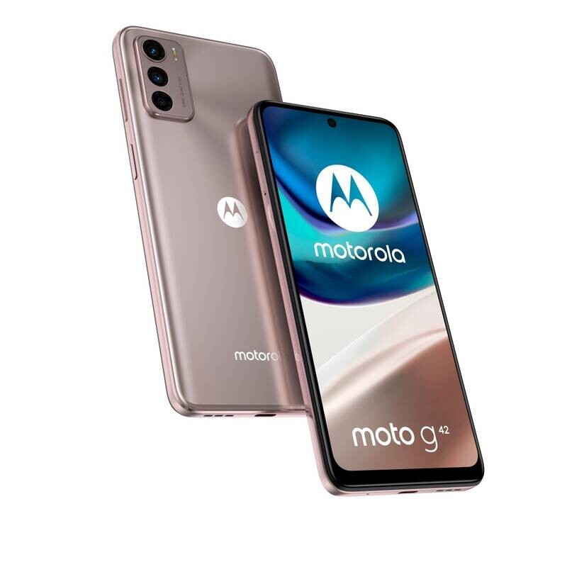 Mobilní telefon Motorola Moto G42 6GB/128GB, růžová POUŽITÉ, NEOP