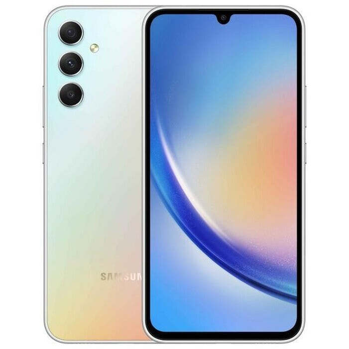 Mobilní telefon Samsung Galaxy A34 5G 6GB/128GB, stříbrná