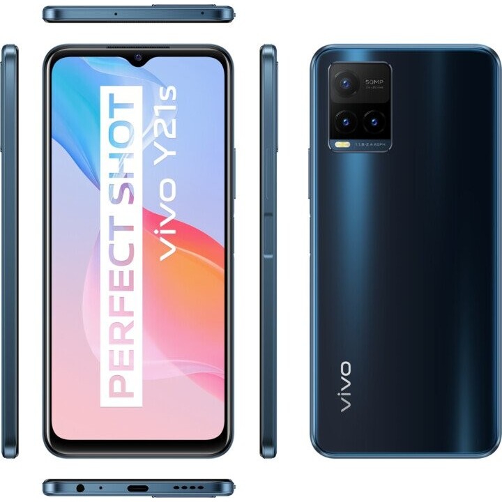 Mobilní telefon VIVO Y21s 4GB/128GB, modrá
