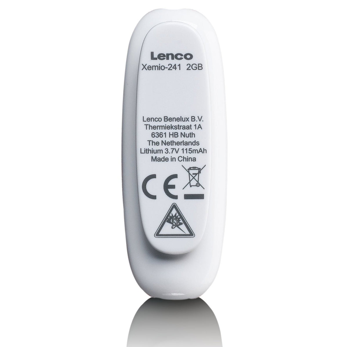 MP3 přehrávač Lenco Xemio-241, šedý