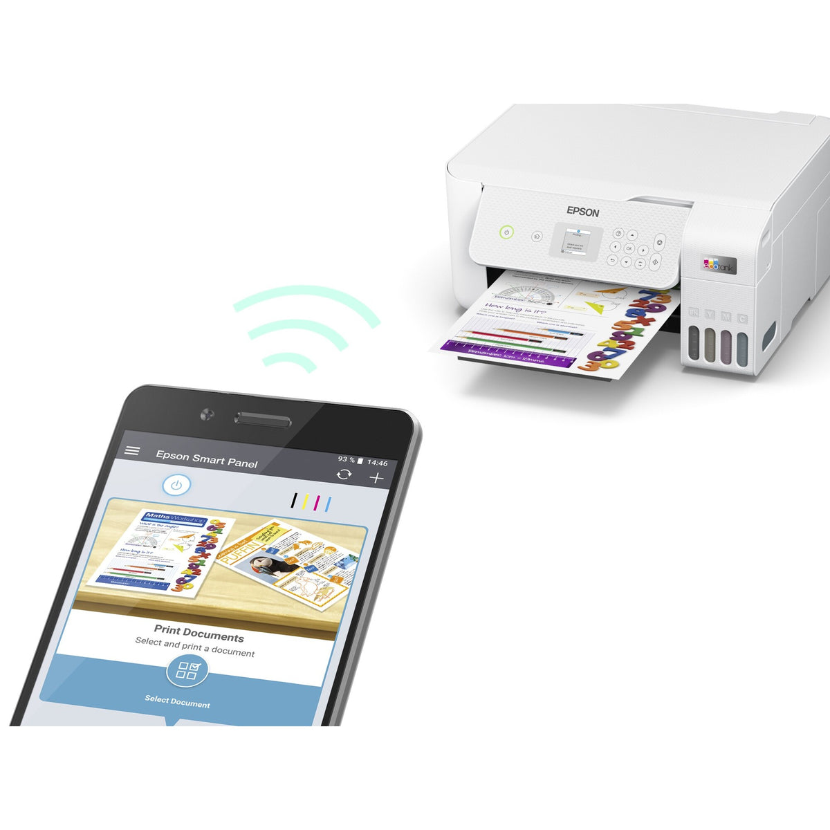 Multifunkční inkoustová tiskárna Epson EcoTank L3266(C11CJ66412)