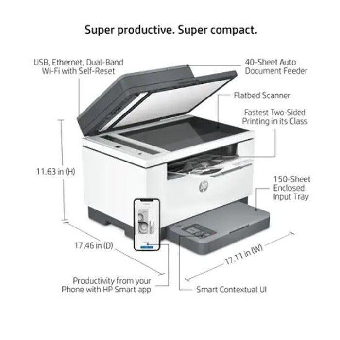 Multifunkční laserová tiskárna HP LaserJet MFP M234sdw