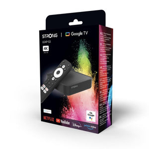 Multimediální centrum Strong Leap-S3. 4K Google TV