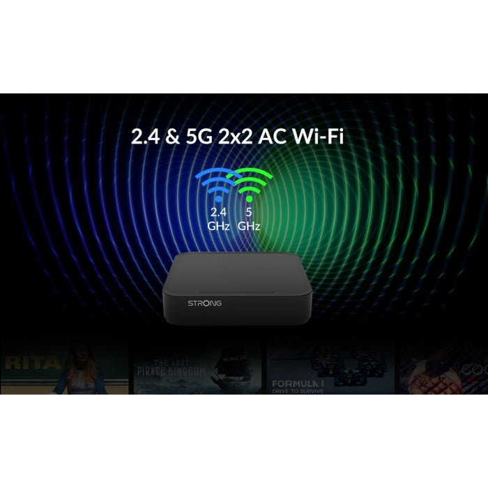 Multimediální centrum Strong Leap-S3. 4K Google TV