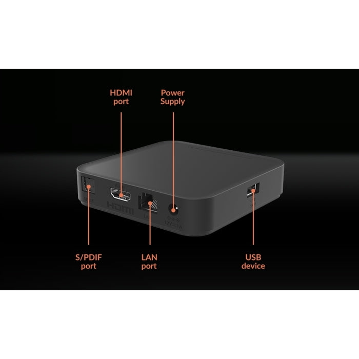 Multimediální centrum Strong Leap-S3. 4K Google TV