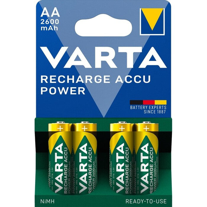 Baterie Varta Accu, AA, 2600mAh, 4ks
