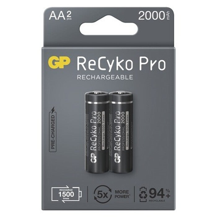 Nabíjecí baterie GP B2220 ReCyko Professional, 2000mAh, AA, 2ks