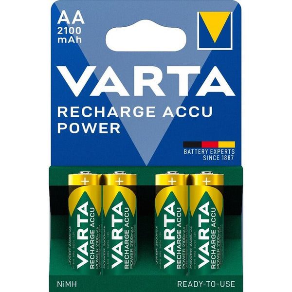 Levně Nabíjecí baterie Varta, AA, 2100mAh, 4ks